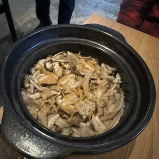 Seafood Yosenabe **mixed Mushroom Gohan