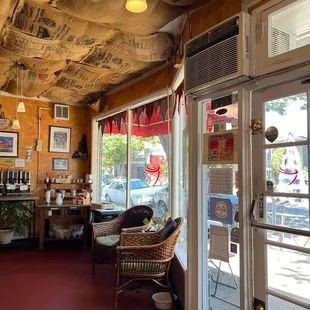 Interior of the business