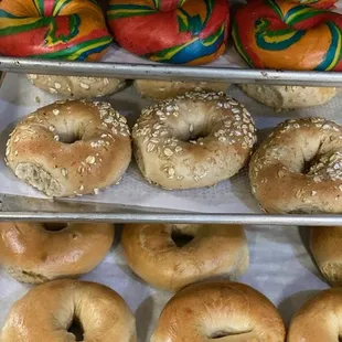 bagels, food, bagel