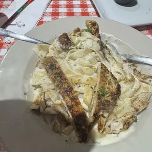 Chicken Fettuccine Alfredo
