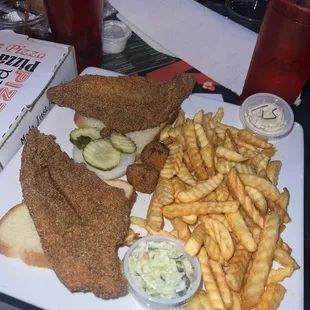 Catfish Dinner