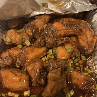Sticky wings naked