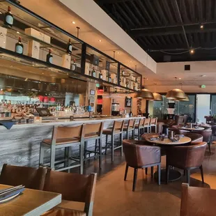 the interior of a restaurant