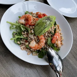 Farro Shrimp Salad