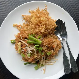 N2 STIR FRIED RICE NOODLE WITH CRAB MEAT ()
