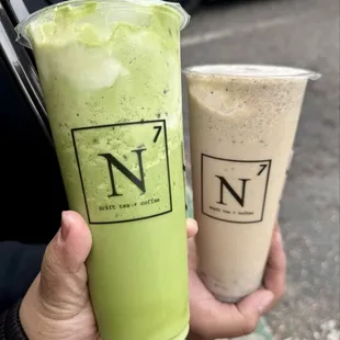 Iced Matcha Latte