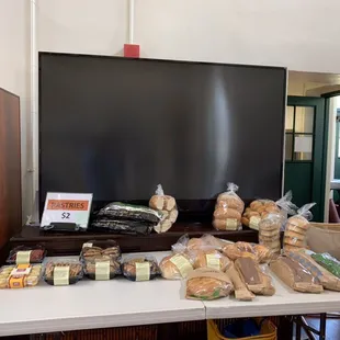 Safeway provides baked goods for sale