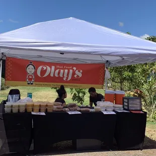 Mmm, Olay's Thai Express is here as one of NKM's food vendors