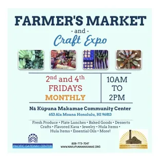 Farmer's Market and Craft Expo every 2nd &amp; 4th Friday each month from 10am - 2pm