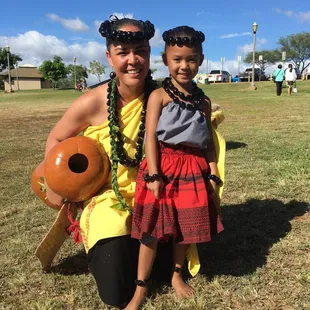 Beautiful day for hula