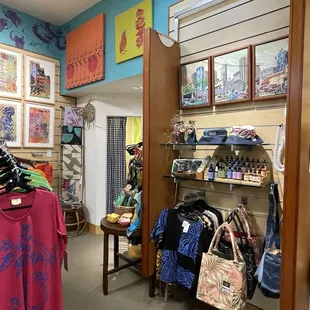 Clothing and bags