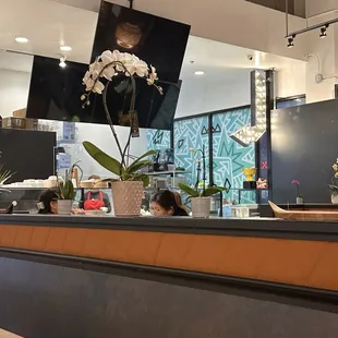 Inside of restaurant