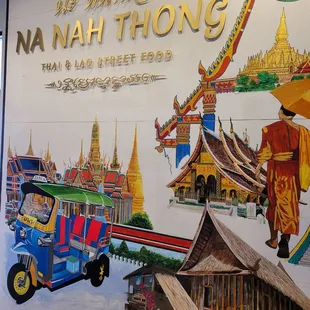 Cute wall art &amp; love their Name/Logo.