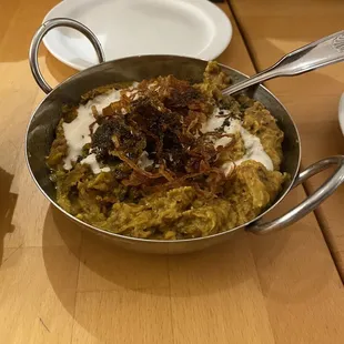 Kashk Bademjan(Eggplant Dish)