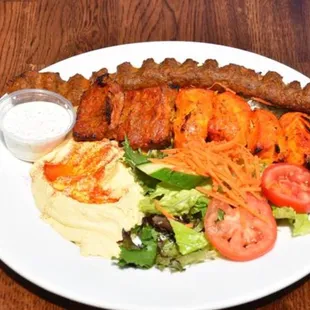 Combo Kabob Plate