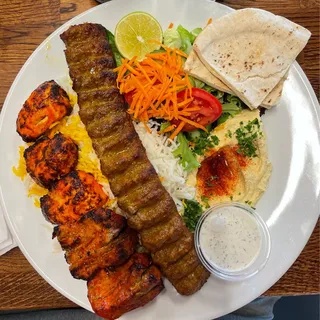 Combo Kabob Plate