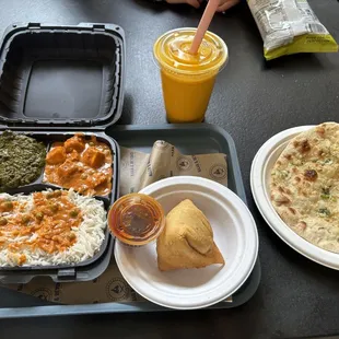 Our feast!!