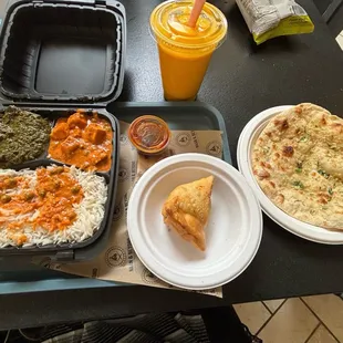 Our feast!!