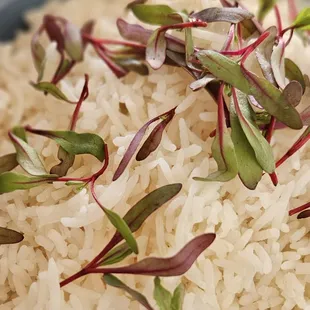 Steamed rice