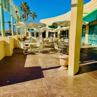 Community Patio outside