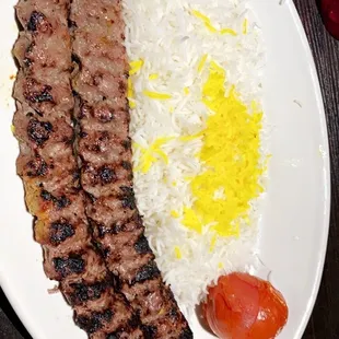 a plate of food