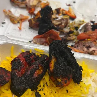 Chicken Kabob (with Bones)