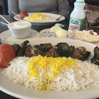 Lamb and Beef Shish Kabob