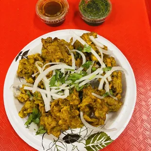 Vegetable pakoras