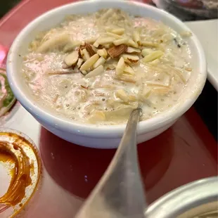 Kerala Payasam! Such a warm and sweet dessert to end the meal!