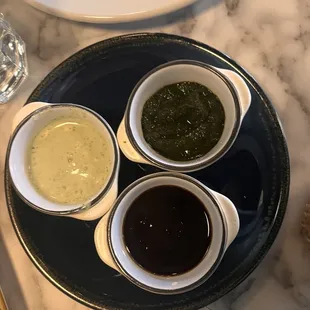 Sauces for the appetizer