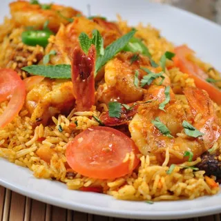 Prawn Biryani
