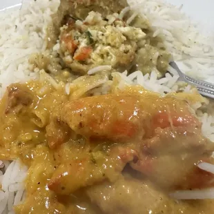 Chicken Tikka Kebab and Malai Kofta