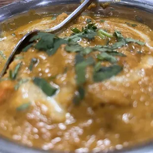 Chicken tikka masala, super!