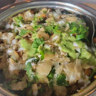 Aloo Tikki Chaat