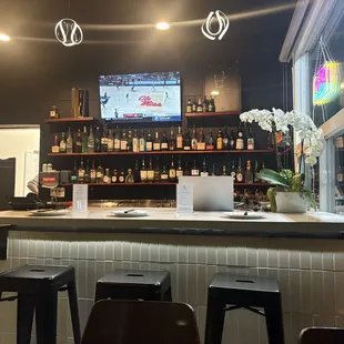 A full bar!