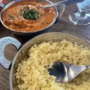 Chicken Tikka Masala &amp; Rice