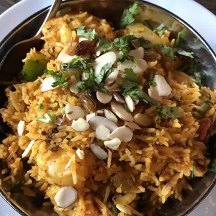 Shrimp Biryani