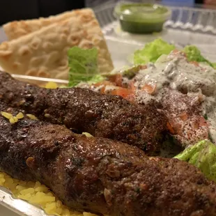 Koobideh Kabob Plate