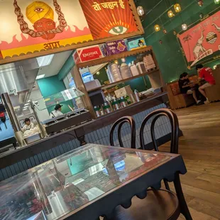 Restaurant interior