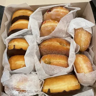 a box of doughnuts