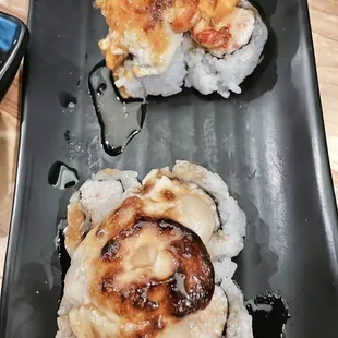 Lobster and Scallop roll