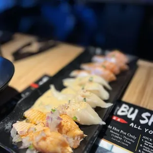 sushi and sashimi, sashimi, food, sushi