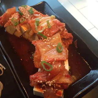 Kimchi Hiyayakko Cold Tofu