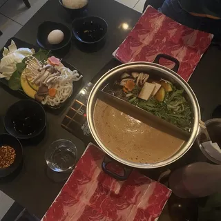 Shabu Shabu Dinner Combo