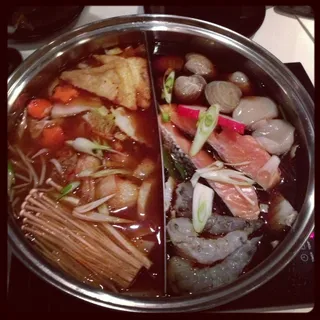 Kimchi Pork Belly Dinner Combo