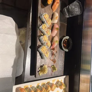 food, sushi and sashimi, sushi, sashimi