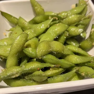 Truffle Garlic Edamame