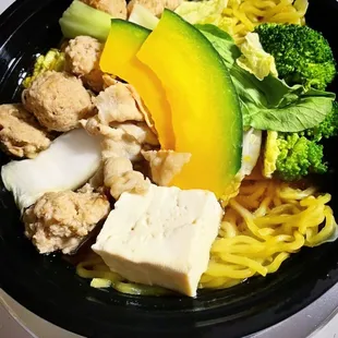 Takeout shoyu bowl