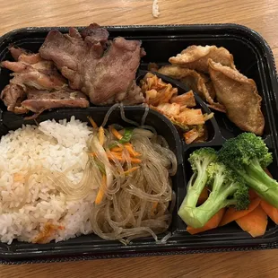 bbq pork bento box