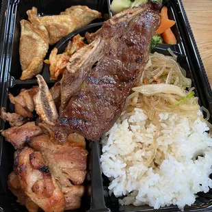 NabiQ chicken and short rib bento box - May 2022